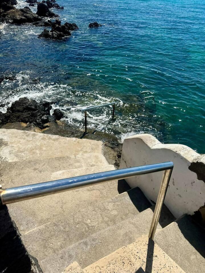 Gran Terraza 1 Minuto De Las Piscinas Naturales Punta Mujeres Exterior foto